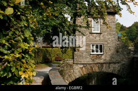 Das Bridge House in Ambleside, Lake District, England Stockfoto