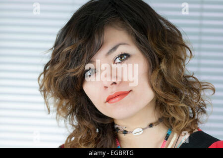 Hattie Marsh schöne junge Musiker Modellierung Stockfoto