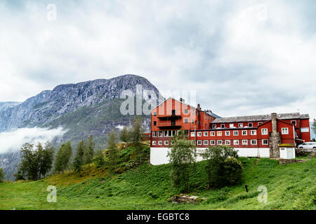 Stalheim Hotel, Stalheim, Norwegen Stockfoto