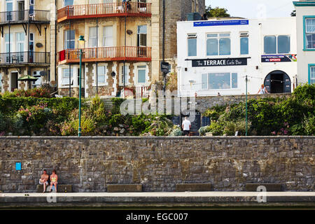 Strand von Weston-Super-Mare, Somerset. Stockfoto