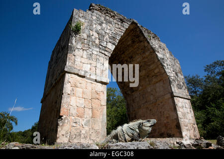 Bogen, Maya Ruinen, Kabah, Yucatan, Mexiko Stockfoto