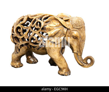 eine Reproduktion eines Tang-Dynastie filigrane Elefanten Stockfoto