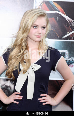 Los Angeles-Premiere von "Wenn ich bleibe" statt in TCL Chinese Theatre - Ankünfte Featuring: Sierra McCormick wo: Los Angeles, California, Vereinigte Staaten von Amerika bei: 21. August 2014 Stockfoto