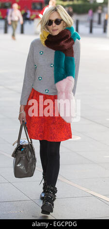 Fearne Cotton Ankunft im BBC Radio 1 Studios Featuring: Fearne Cotton wo: London, Vereinigtes Königreich bei: 21. August 2014 Stockfoto