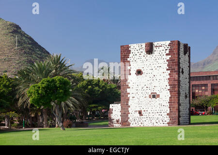 Torre del Conde, Festungsturm, San Sebastian, La Gomera, Kanarische Inseln, Spanien Stockfoto