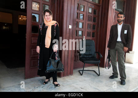 Fawzia Koofi, 35, MP und Präsidentschaftskandidat 2014, Kabul/Badakhshan Stockfoto