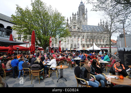 Im Rathaus, Middelburg in Zeeland, Niederlande Stockfoto