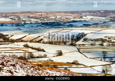 Danby Dale im winter Stockfoto