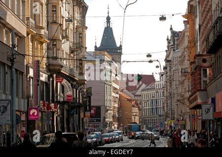 Alten Teil der Stadt in der Nähe von Altstadtplatz Square, Prag, Tschechische Republik, Europa Stockfoto