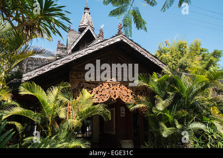 Inle Resort und Spa Hotel in Nyaungshwe Region. Luxus-Unterkunft am Ufer des Inle-See, Burma, Myanmar. Stockfoto