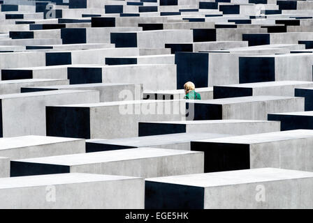 Holocaust Memorial Architekt Peter Eisenman Berlin Deutschland Europa Stockfoto