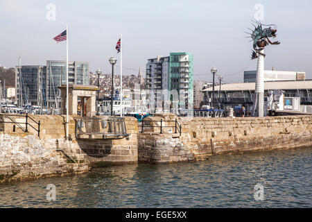 Die Mayflower Schritte Stockfoto