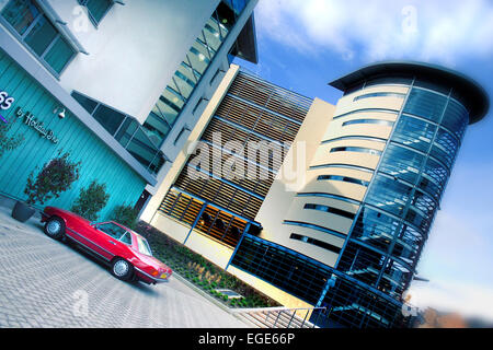 Moderne Bulldings, Temple Street, Newcastle Stockfoto