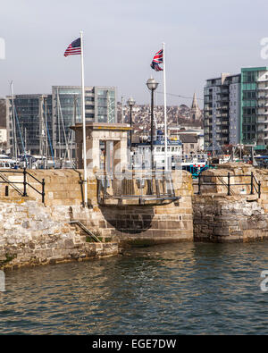 Die Mayflower Schritte Stockfoto