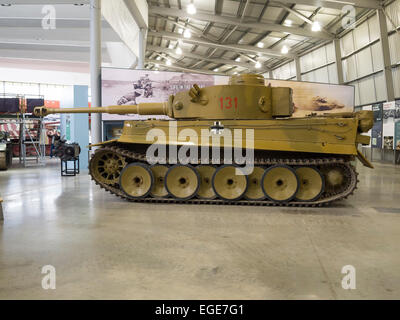 Tiger-Panzer im Bovington Tank museum Stockfoto