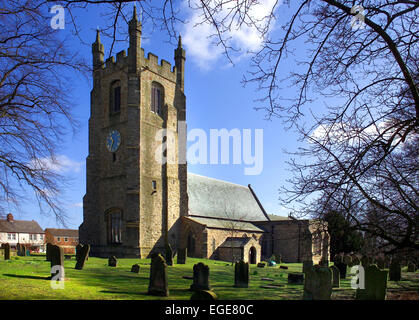 Kirche St. Edmund, Sedgefield County Durham Stockfoto