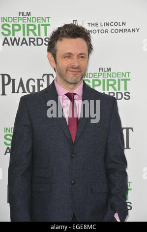 SANTA MONICA, Kalifornien - 1. März 2014: Michael Sheen bei 2014 Film Independent Spirit Awards am Strand in Santa Monica, Kalifornien. Stockfoto