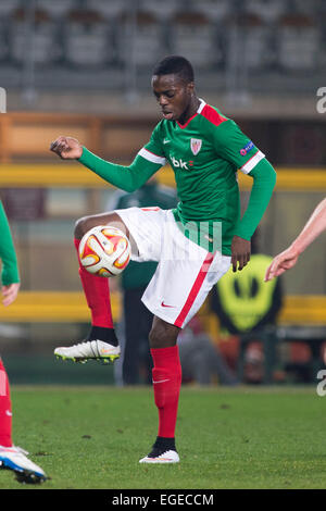 Inaki Williams (Bilbao), 19. Februar 2015 - Fußball / Fußball: UEFA Europa League, Runde der 32 Hinspiel match zwischen Torino FC 2-2 Athletic Club Bilbao im Stadio Olimpico di Torino in Turin, Italien. (Foto von Maurizio Borsari/AFLO) Stockfoto