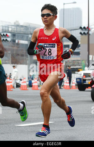 Tokio, Japan. 22. Februar 2015. Masato Imai Marathon: Tokyo Marathon 2015 in Tokio, Japan. © Shingo Ito/AFLO SPORT/Alamy Live-Nachrichten Stockfoto