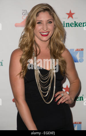 Okay! TV Pre-awards Party zu Ehren der Emmy-nominierten, Moderatoren und dem Teppich geben statt im Sofitel Los Angeles - Ankünfte Featuring: Taylor Ann Hasselhoff wo: Los Angeles, California, Vereinigte Staaten von Amerika bei: 21. August 2014 Stockfoto