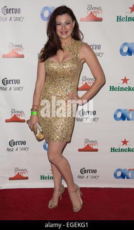 Okay! TV Pre-awards Party zu Ehren der Emmy-nominierten, Moderatoren und dem Teppich geben statt im Sofitel Los Angeles - Ankünfte Featuring: Rachel Reilly Where: Los Angeles, California, Vereinigte Staaten von Amerika bei: 21. August 2014 Stockfoto