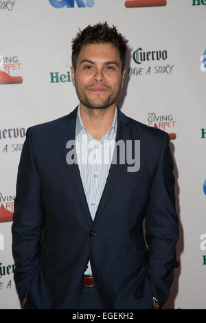 Okay! TV Pre-awards Party zu Ehren der Emmy-nominierten, Moderatoren und dem Teppich geben statt im Sofitel Los Angeles - Ankünfte Featuring: Erik Valdez wo: Los Angeles, California, Vereinigte Staaten von Amerika bei: 21. August 2014 Stockfoto