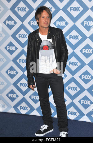 PASADENA, CA - 13. Januar 2014: Keith Urban in der Fox TCA All-Star-Party im Hotel Langham Huntington, Pasadena. Stockfoto