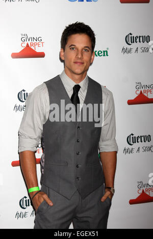 Okay! TV Pre-awards Party zu Ehren der Emmy-nominierten, Moderatoren und dem Teppich geben statt im Sofitel Los Angeles - Ankünfte Featuring: Mike Manning wo: Los Angeles, California, Vereinigte Staaten von Amerika bei: 21. August 2014 Stockfoto