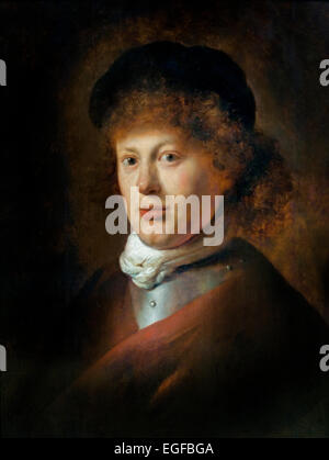Porträt von Rembrandt 1629 Jan Lievens Niederlande Niederlande Holland Stockfoto