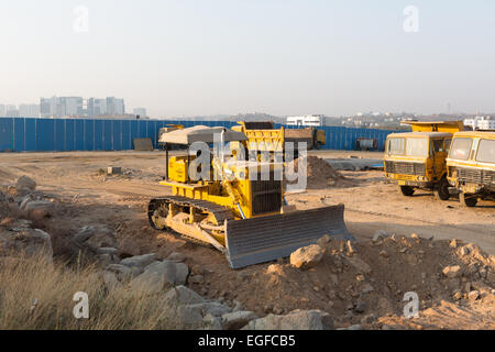 BD-80 Crawler Dozer von Bharat Earth Movers Limited Stockfoto