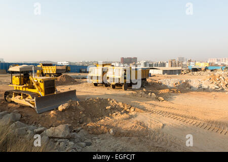 BD-80 Crawler Dozer von Bharat Earth Movers Limited Stockfoto