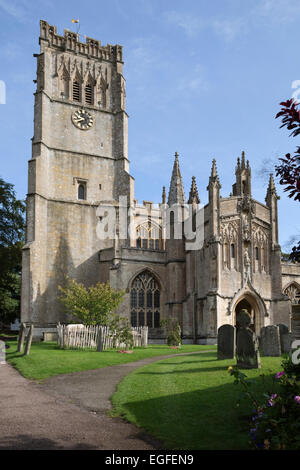 St. Peter und Paul Kirche, Northleach, Cotswolds, Gloucestershire, England, Vereinigtes Königreich, Europa Stockfoto