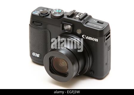 Canon Powershot G16 Compast Digitalkamera. Stockfoto