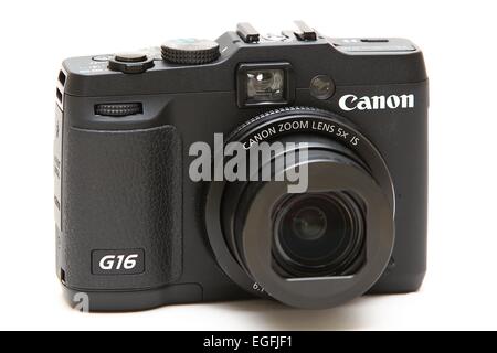 Canon Powershot G16 Compast Digitalkamera. Stockfoto