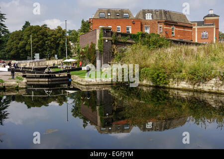 Cotswold Kanäle Vertrauen Visitor Centre, Stroud, Gloucestershire, Großbritannien Stockfoto