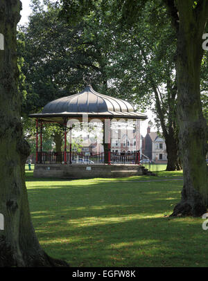 Rockingham Road Park, Kettering, Northamptonshire, Grünflächen, Freizeit-Anlage Stockfoto