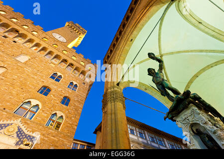 Florenz, Piazza della Signoria Stockfoto