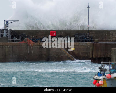 Lewinnick Haus oder Bäcker Narrheit, Pentire, Newquay, Cornwall, Großbritannien Stockfoto