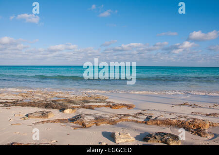 Ruhiger Strand Cayo Coco Kuba Stockfoto