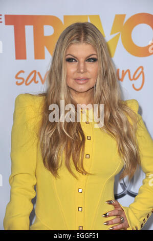 LOS ANGELES, CA - 8. Dezember 2013: Fergie (Sarah Ferguson), der Black Eyed Peas auf der 15. Jahrestag TrevorLIVE-Gala zugunsten des Trevor Project im Hollywood Palladium. Stockfoto