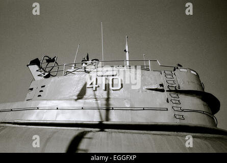 Der Militärtechnik. Monkasel Russische U-Boot Denkmal in Surabaya in Java in Indonesien in Südostasien im Fernen Osten. Geschichte Reisen Stockfoto