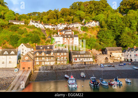 Clovelly Dorf und Hafen, Devon, Süd-West, England, Vereinigtes Königreich, Europa Stockfoto