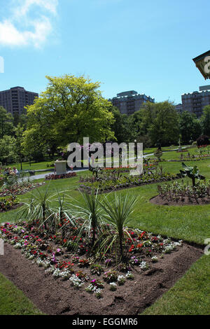 Die öffentlichen Gärten in Halifax, N.S., 11. Juni 2012. Stockfoto