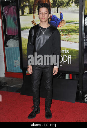 LOS ANGELES, CA - 23. Oktober 2013: Aramis Knight bei der Premiere von "Jackass präsentiert: schlechte Opa" am TCL Chinese Theatre in Hollywood. Stockfoto