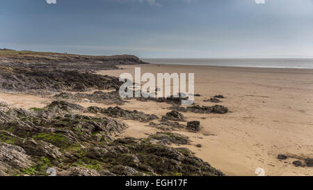Strand von Barry Island, Wales Stockfoto