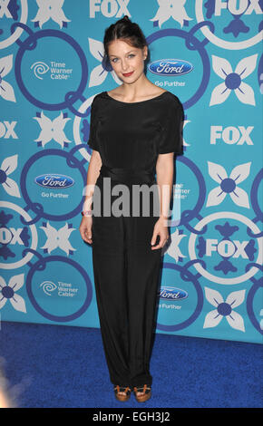 LOS ANGELES, CA - 9. September 2013: Melissa Benoist auf Fox TV Fall Eco-Casino Party 2013 beim Bungalow, Santa Monica. Stockfoto