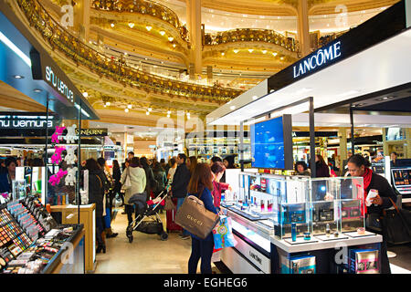 Altstadt von Kaufhaus Lafayette in Paris, Frankreich. Stockfoto