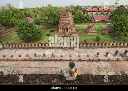 Wat Chaiwatthanaram, Ayutthaya historischen Park, Thailand Stockfoto