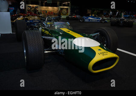 Formel 1 Auto Lotus 49, entworfen von Colin Chapman und Maurice Philippe, 1967. Stockfoto