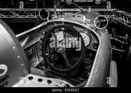 Kabine eines Rennwagens Auto Union Typ A, 1934 Stockfoto